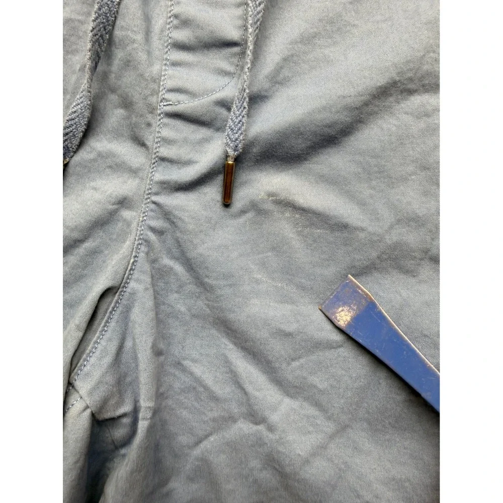 Gap Mens XXL Blue Drawstring Elastic Waist Casual Chino Shorts